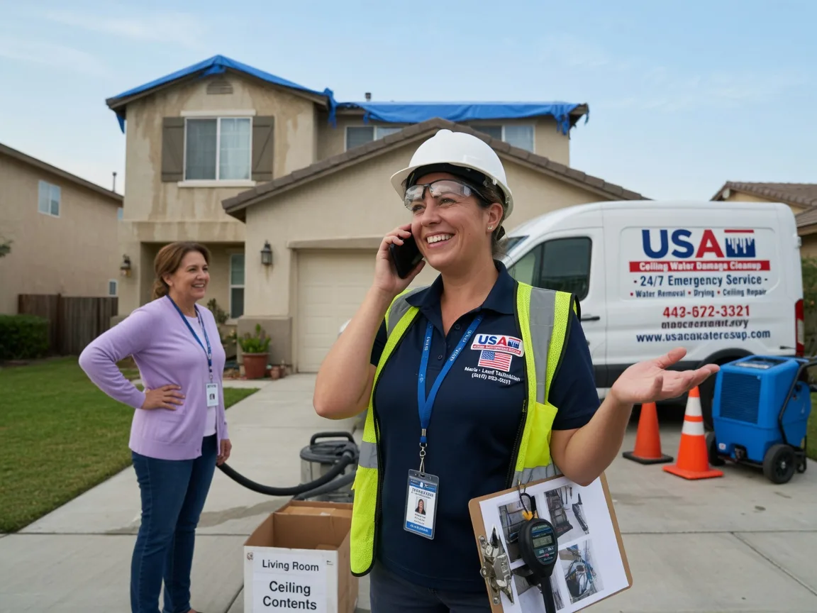 Ceiling Water Damage Restoration Austinburg, OH FAQs